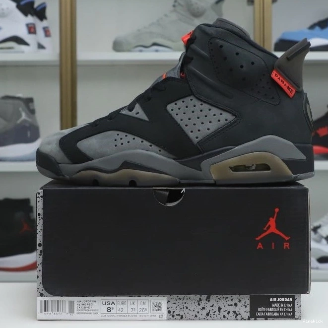 JORDAN PARIS 'IRON X SAINT-GERMAIN 6 AIR RETRO GREY' 0302